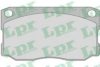 LPR 05P1074 Brake Pad Set, disc brake
